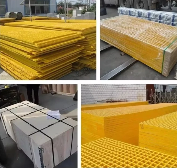 Heavy-Duty FRP Walkway Grating